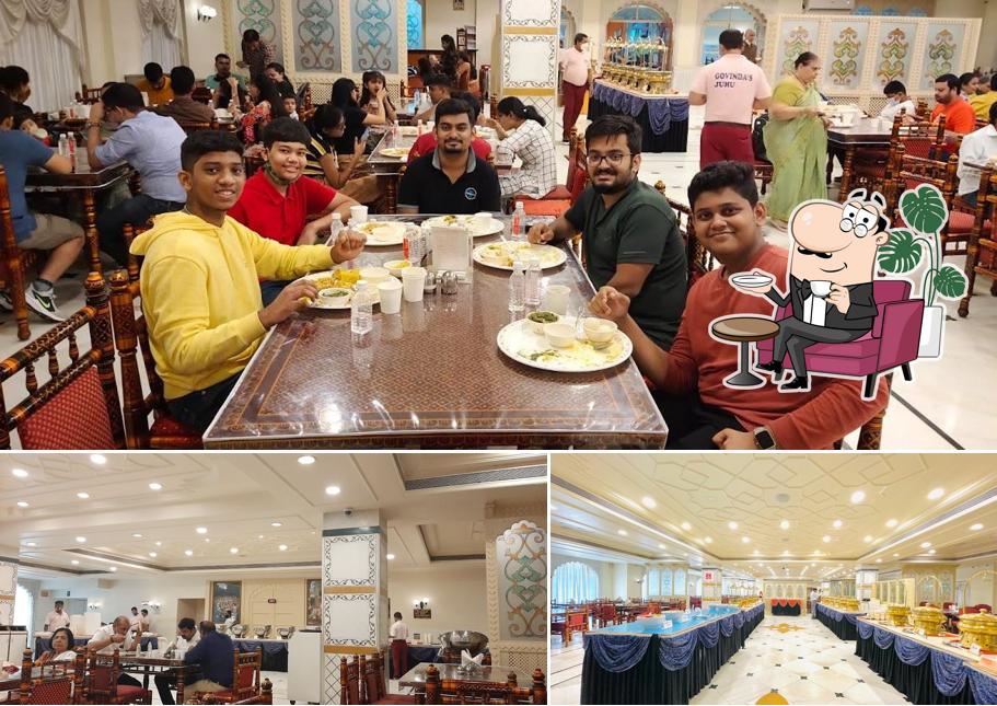 Check out how Govinda's Restaurant looks inside
