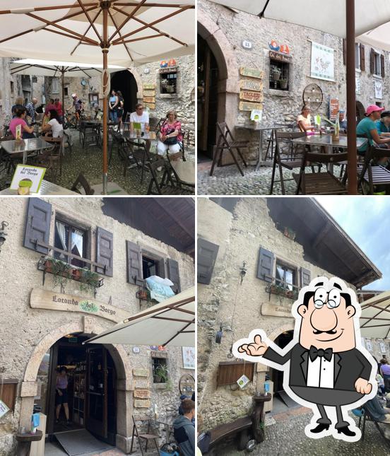 Gli interni di Locanda del Borgo