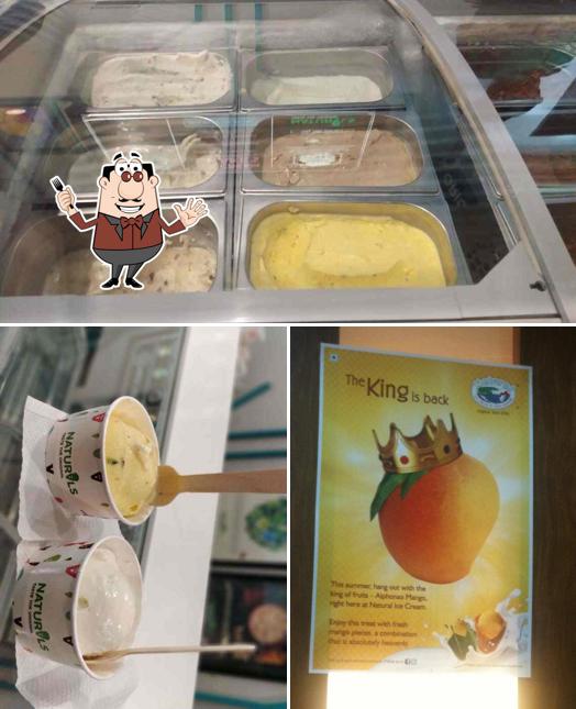 Food at Naturals Ice Cream