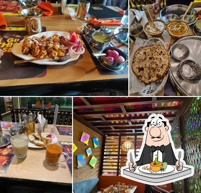 Food at Pind Balluchi Restaurant & Bar