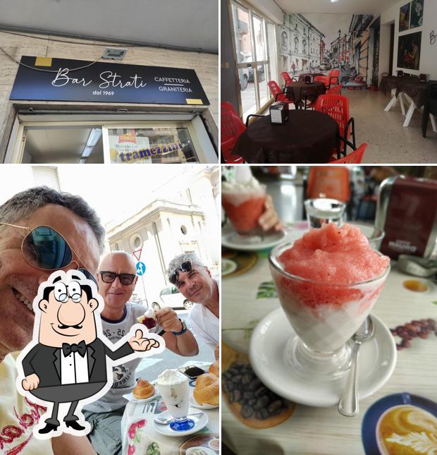 Bar Strati Di Antonio E Vincenzo Strati S.N.C. si caratterizza per la interni e cibo