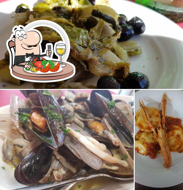 Ordina la cucina di mare a Ristorante Km Zero