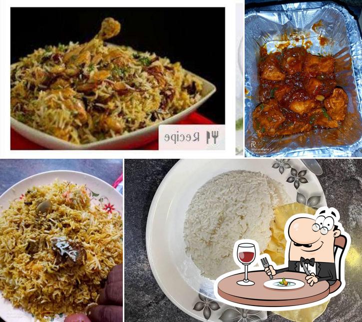 Meals at Bawarchi biryani