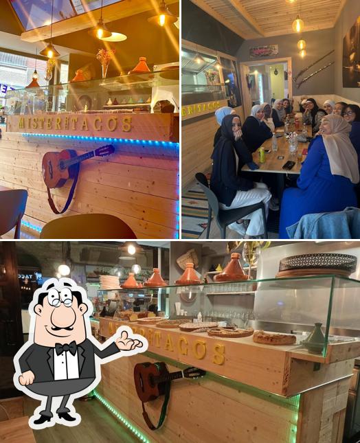 Dai un'occhiata agli interni di Mister tacos