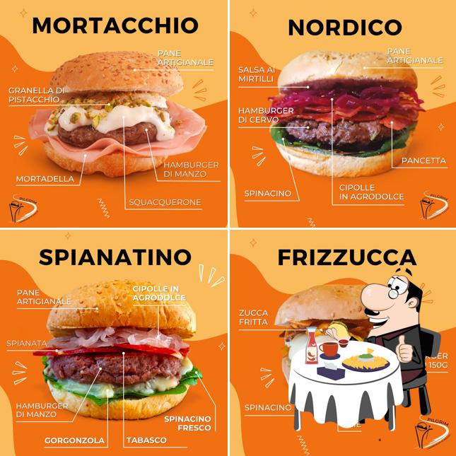 Ordina un hamburger a Pilgrim - L'hamburger in viaggio