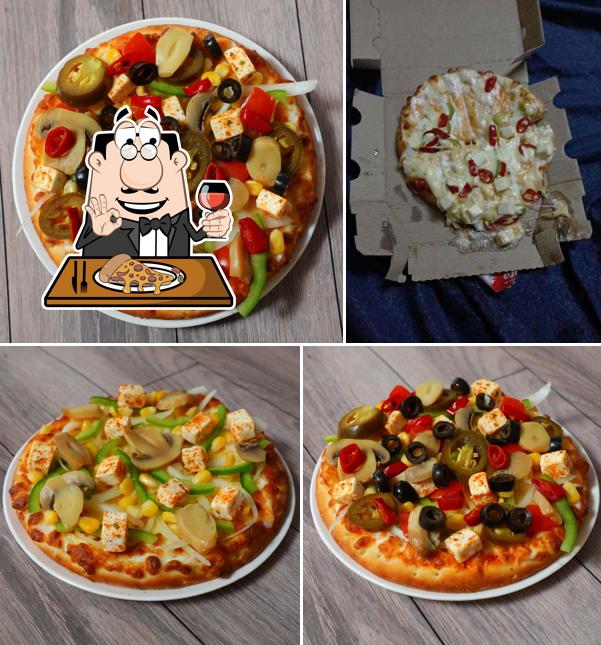 Get pizza at SK Pizza Burger Zone