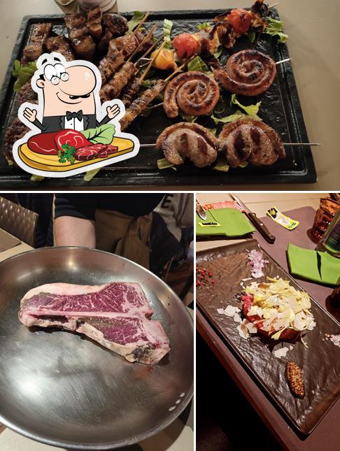 Ordina i un pasto a base di carne a Santa Fè