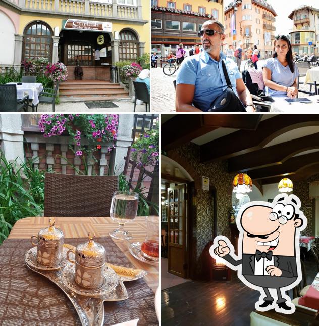 Gli interni di Turkish istanbul restaurant Pizza Kebab