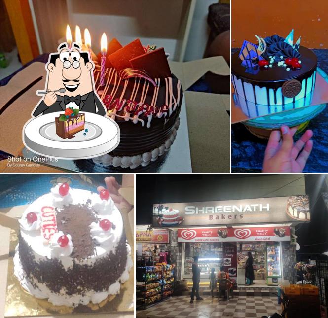 Chocolate cake at shree nath Baker's