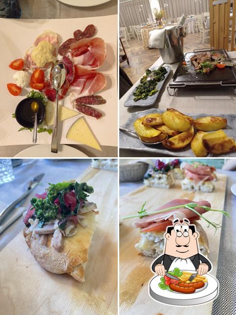 Cibo al Ristorante Podere Santa Lucia