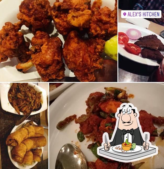 Food at Alex's Kitchen