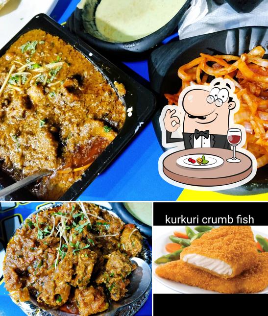 Food at Bablu Kabab Shop