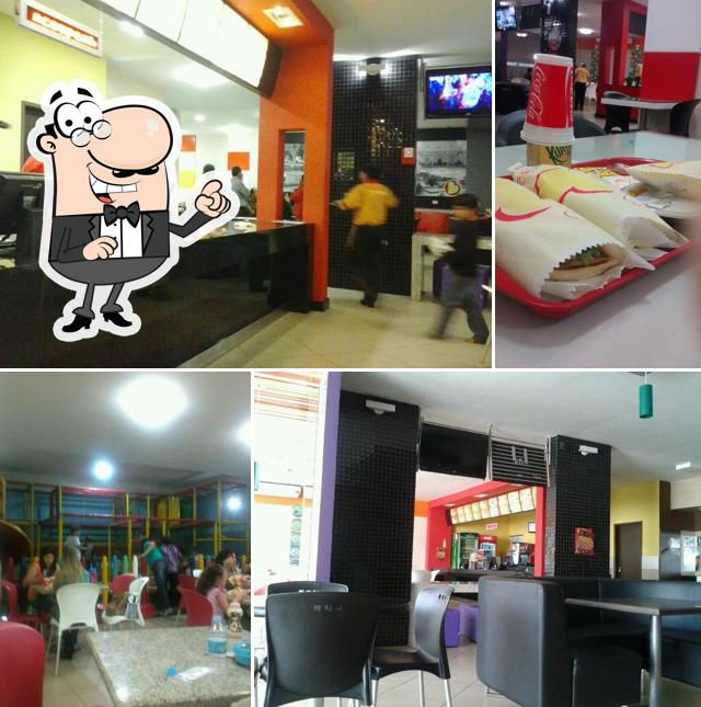 O interior do Bebelu Sanduíches