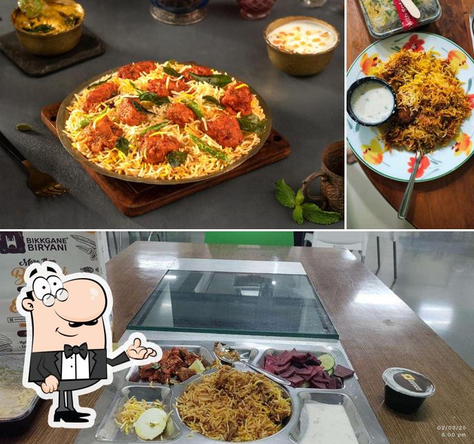 The interior of Bikkgane Biryani