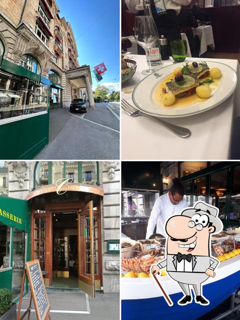 Gli esterni di La Brasserie du Grand-Chêne