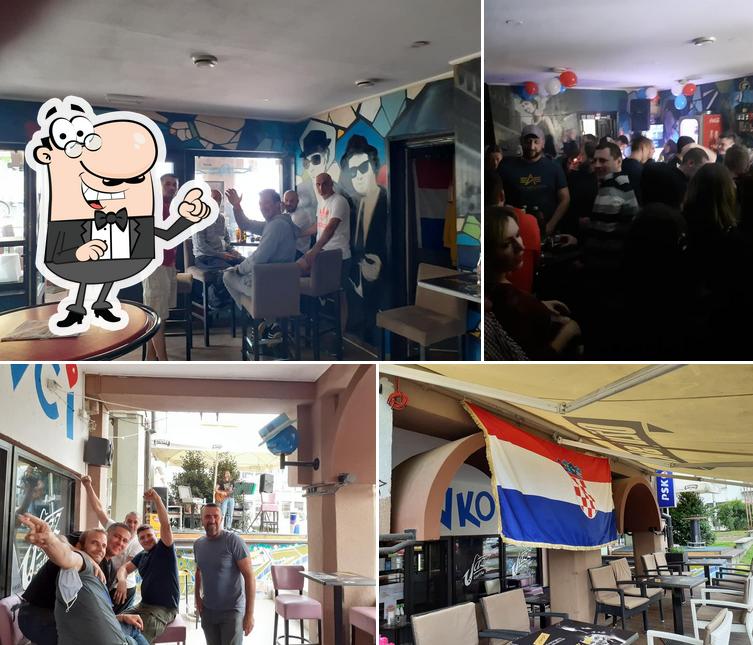 Gli interni di Coffee bar Jazz