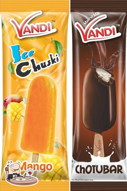Food at Vandi icecream