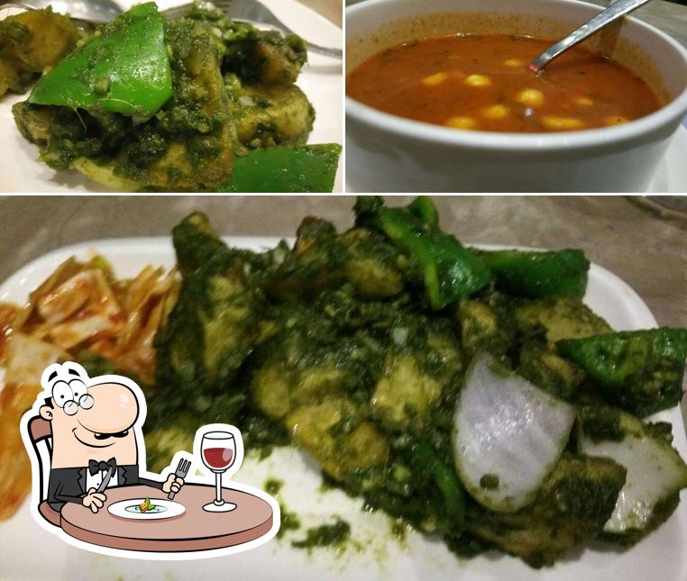 Meals at Kaidi Kitchen vegetarian restaurant