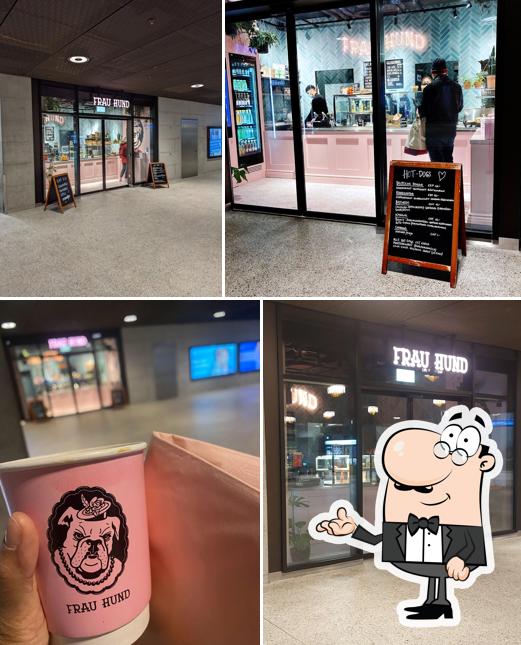 Gli interni di Frau Hund Catering & Take-away Shop