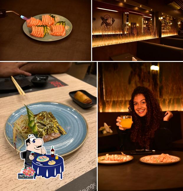 Experimente frutos do mar no Gaman Sushi Lounge