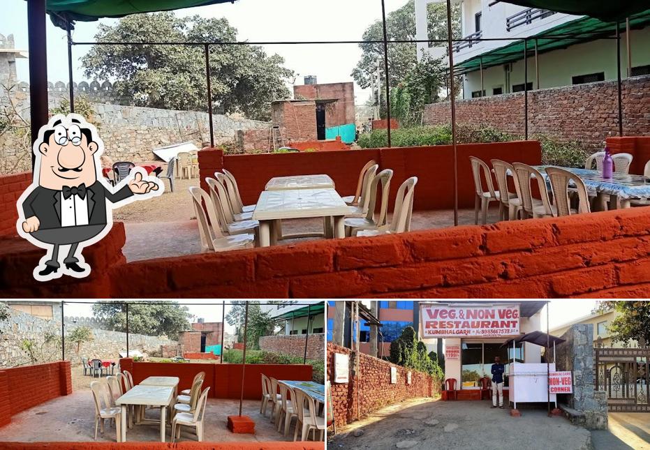Check out how Kumbhalgarh Non-veg Corner looks inside