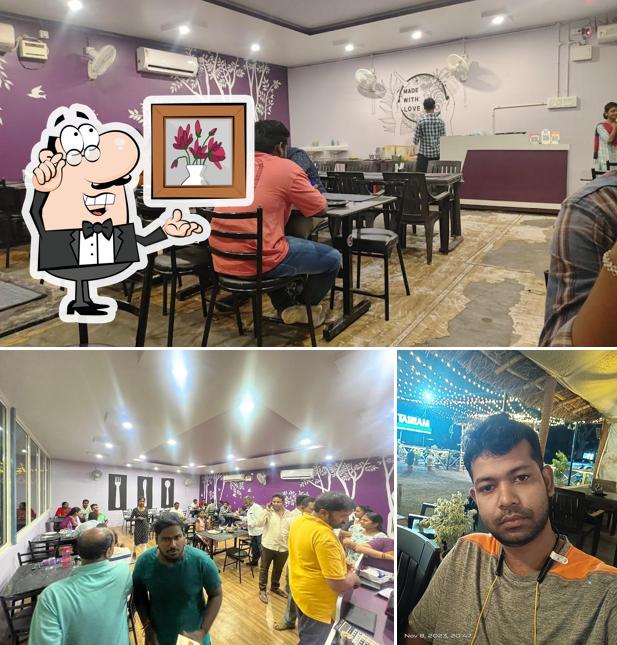The interior of MANNAT DHABA AND RESTAURANT