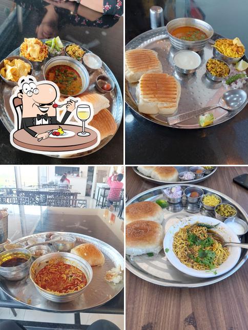 Food at Morya Misal (RanjanGaon)