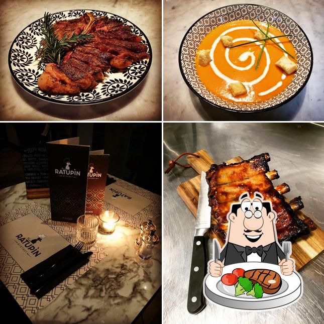 Ordina i piatti di carne a Ratupìn Bistrot