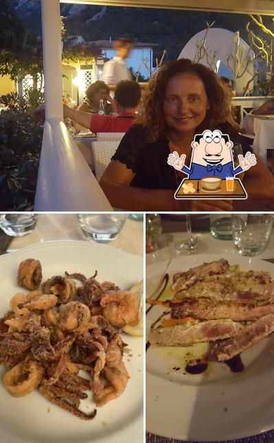 La cibo e bevanda del ristorante