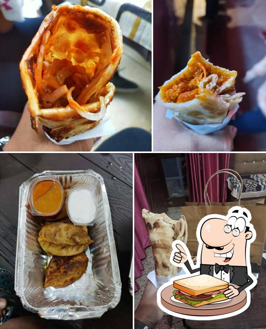 Grilled cheese sandwich at Rol gol