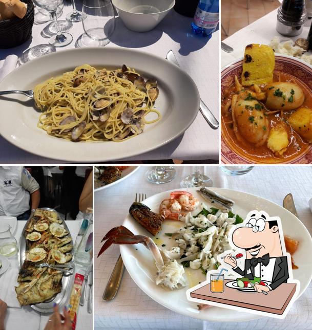 Platti al Ristorante Bagno Levante