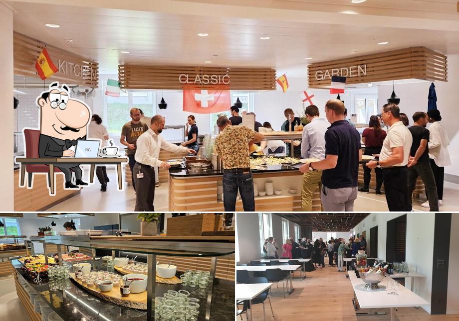 Gli interni di SV Restaurant Viva