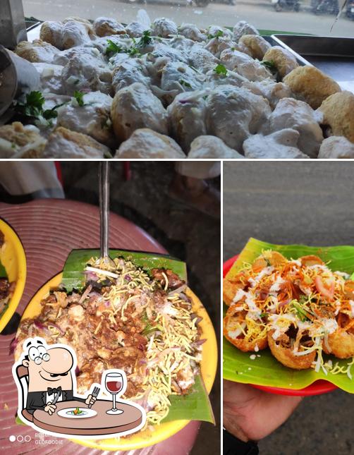 Meals at Bismi Panipuri Stall