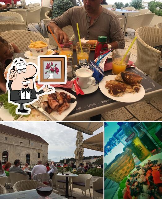 La foto della interni e cibo di El Clásico