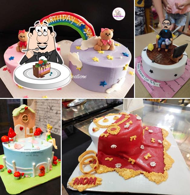 Chocolate cake at Creamy creations