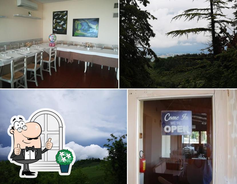 Guarda la immagine che mostra la esterno e interni di Ci Vediamo da Mario