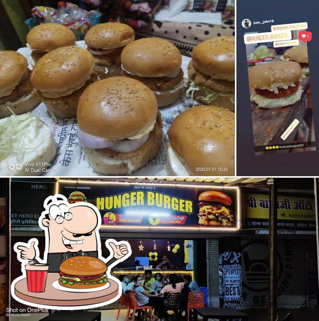 Try out a burger at Hunger Burger