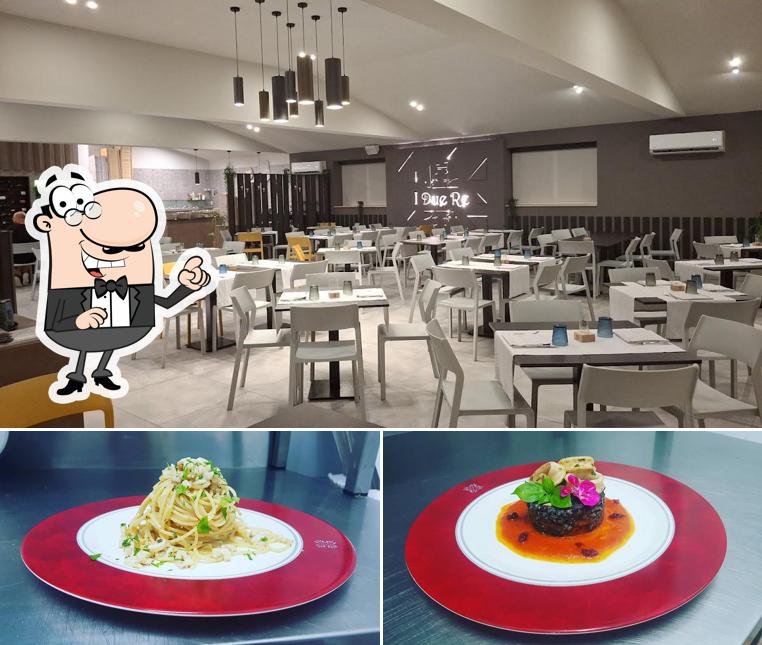 Tra le diverse cose da I Due Re si possono trovare la interni e cibo