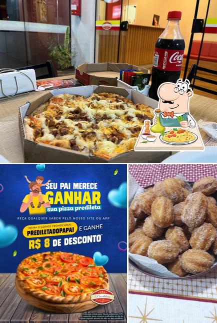 O Pizzaria Predileta - Loja 01 se destaca pelo comida e bebida