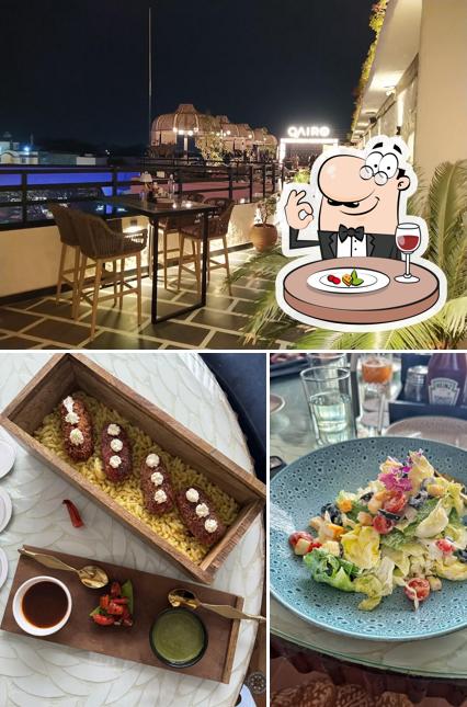 The restaurant's food and interior