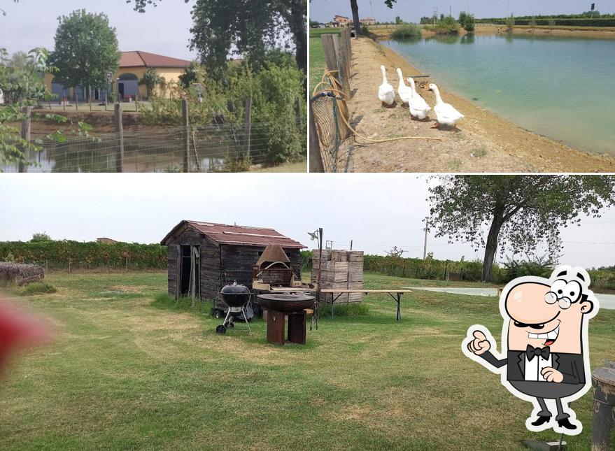 Gli esterni di Cavaliera Cantina e Agriturismo