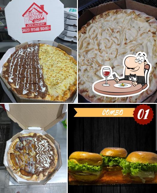 Comida em Gourmetto restaurante e pizzaria