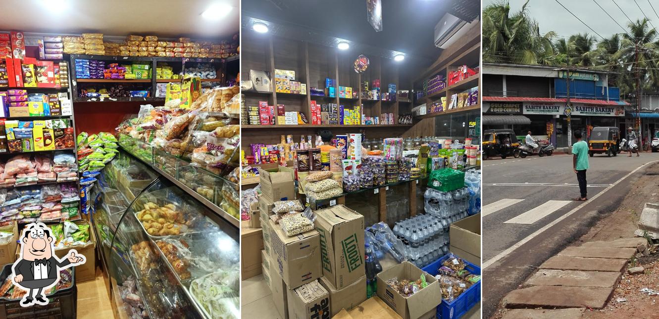 This is the photo showing interior and exterior at Faiza Bakeshop
