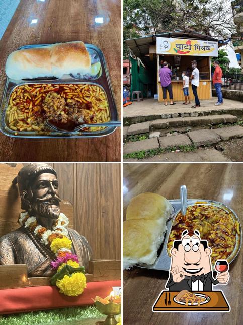 Get pizza at Ghati Misal