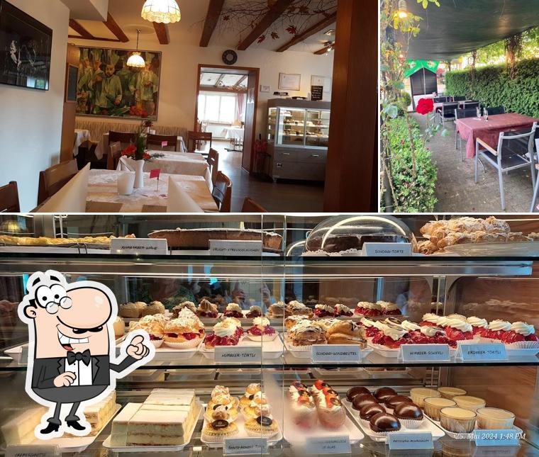Gli interni di Restaurant Lindenhof