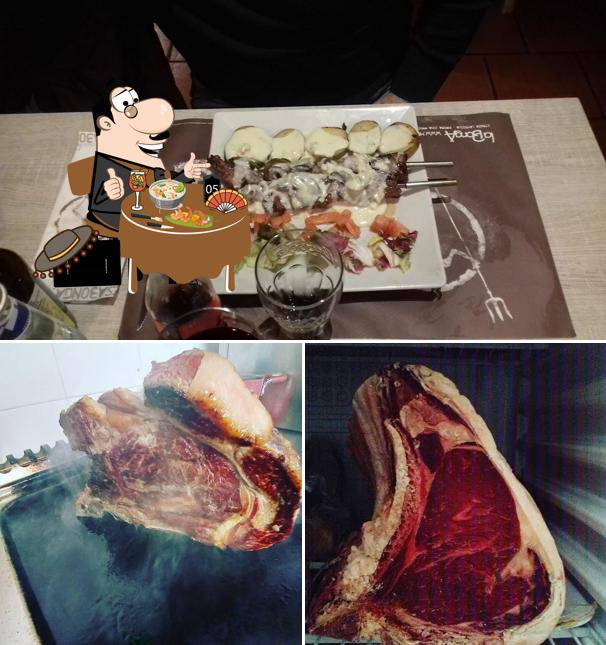 Cibo al Osteria Romana da Zi' Tonna