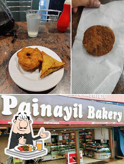 Food at Painayil Bakery