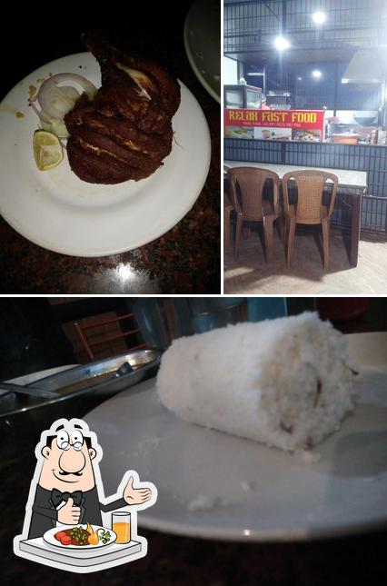 Among different things one can find food and interior at Relax Fast Food