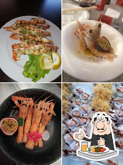 Scampi al Isola dei Sapori (Umu Sushi)
