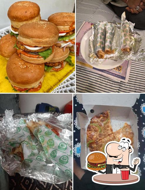 Treat yourself to a burger at The Night bird cafe